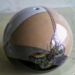 Base per lume-particolare di una farfalla 1